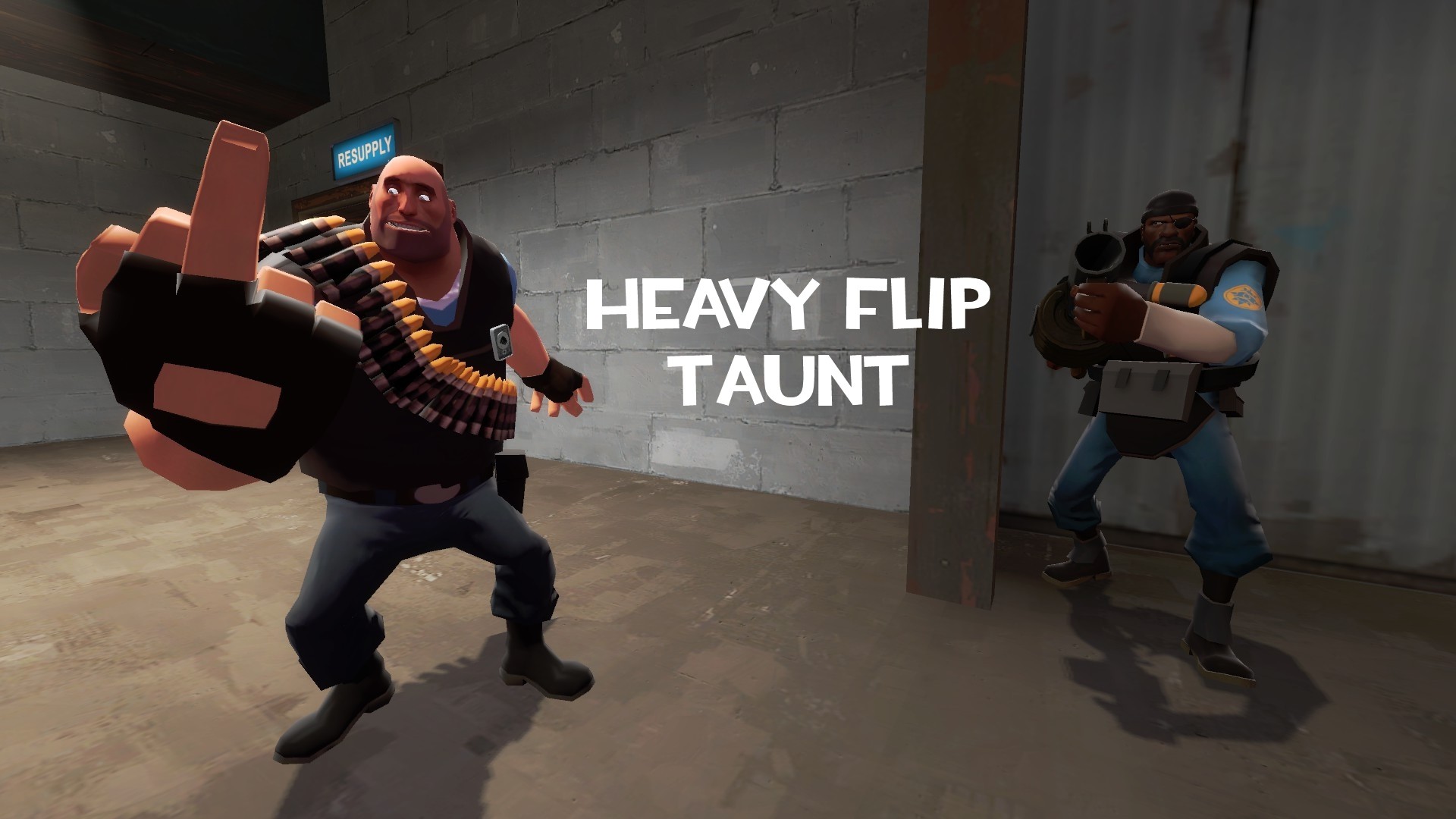 Heavy Flip Taunt [Team Fortress 2] [Mods]