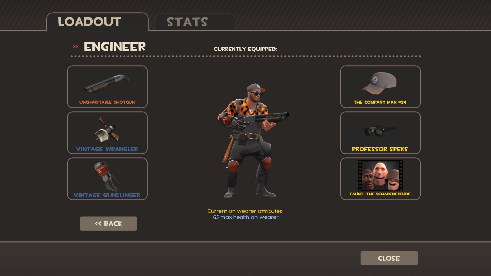 RED Engie's Orange Plaid Shirt