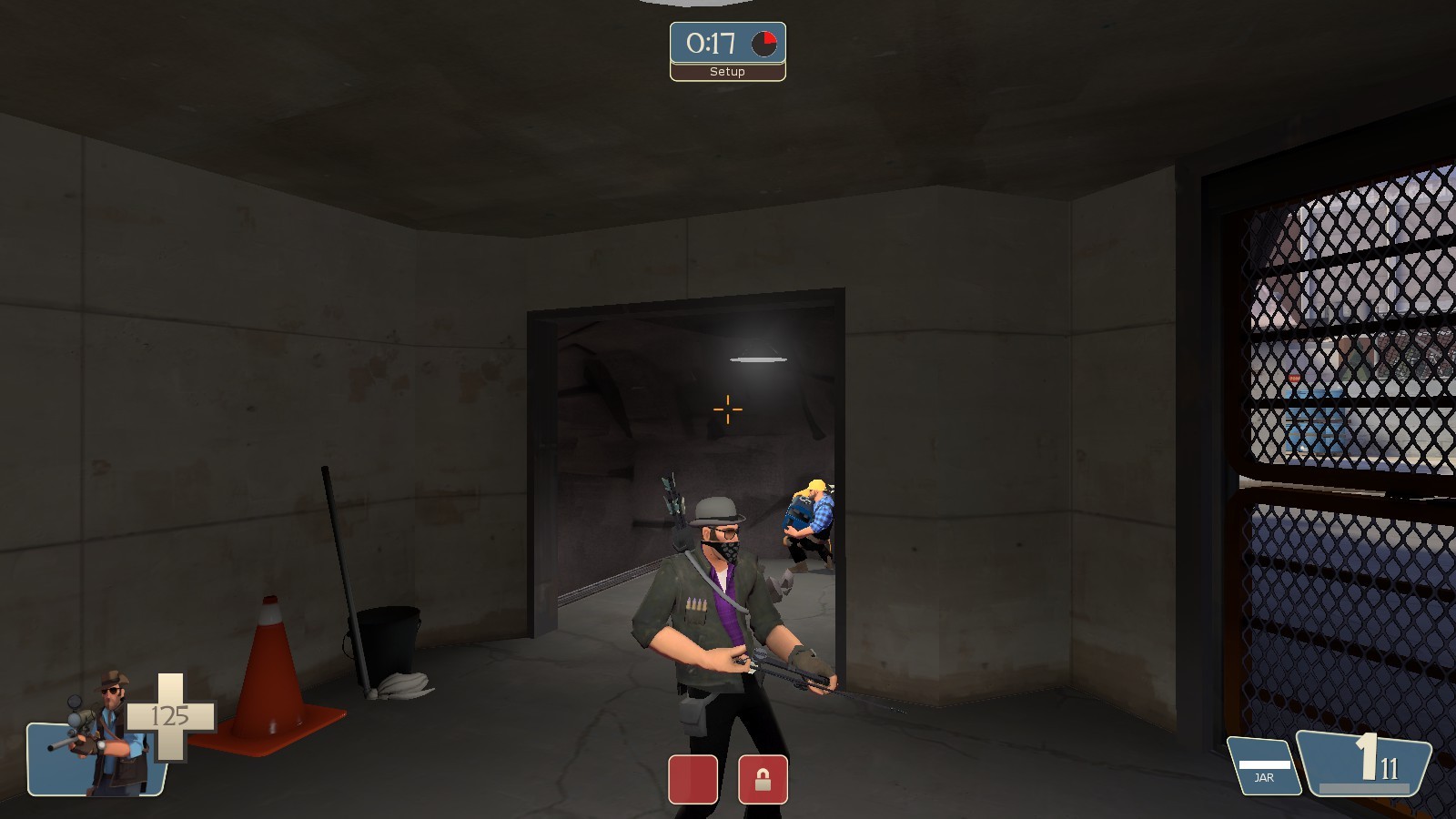 BLU Sniper's Purple Shirt