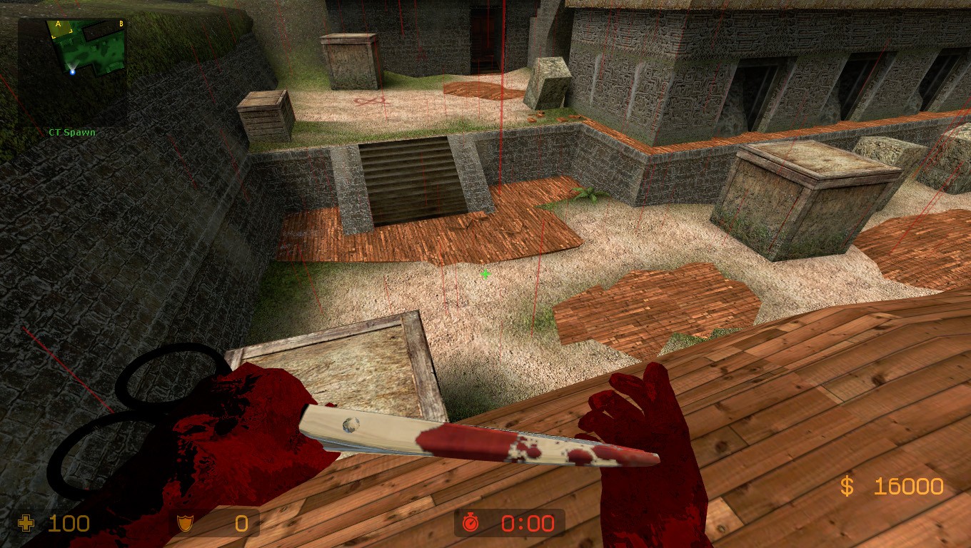 *Animated* Hands Of Blood [Counter-Strike: Source] [Mods]