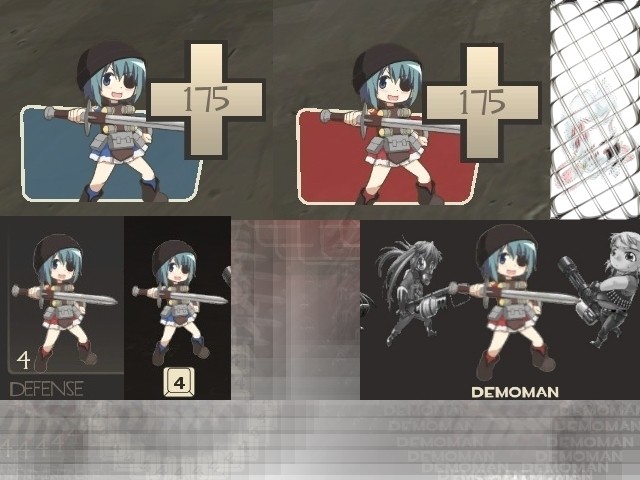 Sayaka Miki as a demoknight