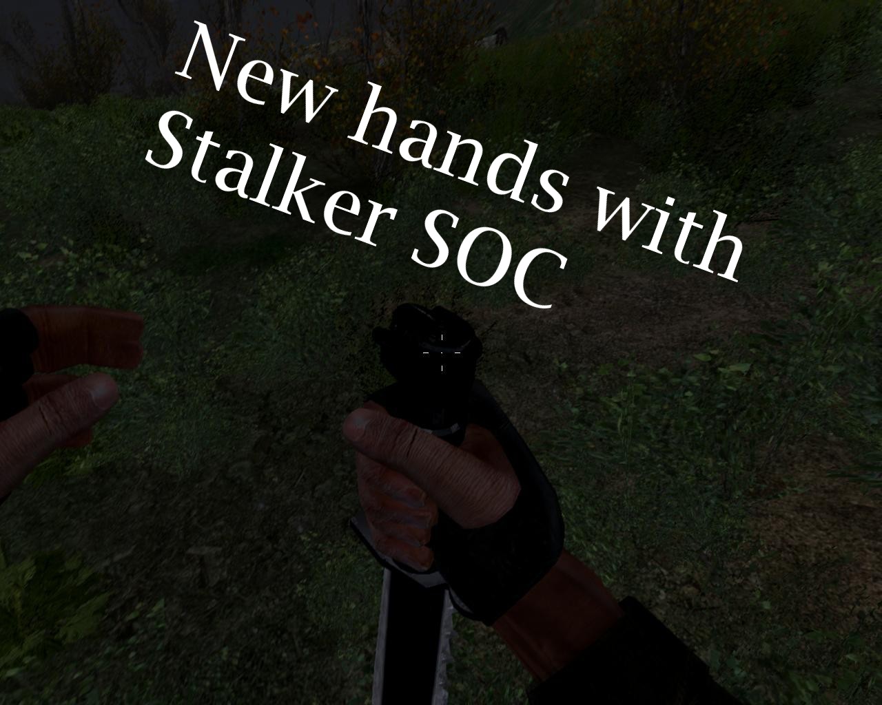 New hands with Stalker SOC [S.T.A.L.K.E.R.: Shadow of Chernobyl] [Mods]