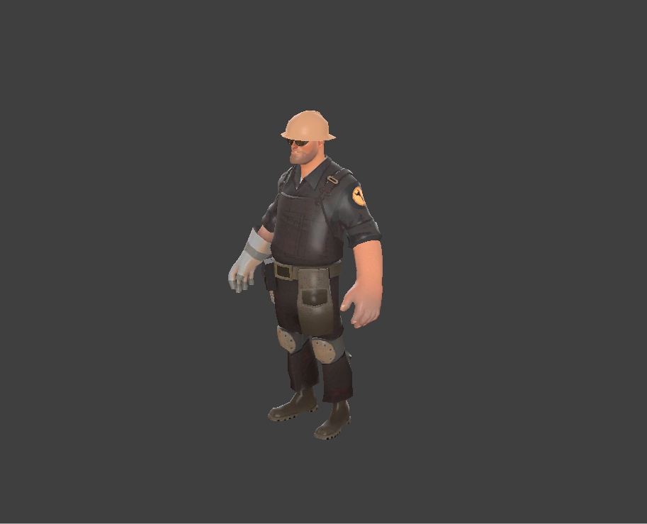 The Engineer's Dark coat. [Team Fortress 2] [Mods]