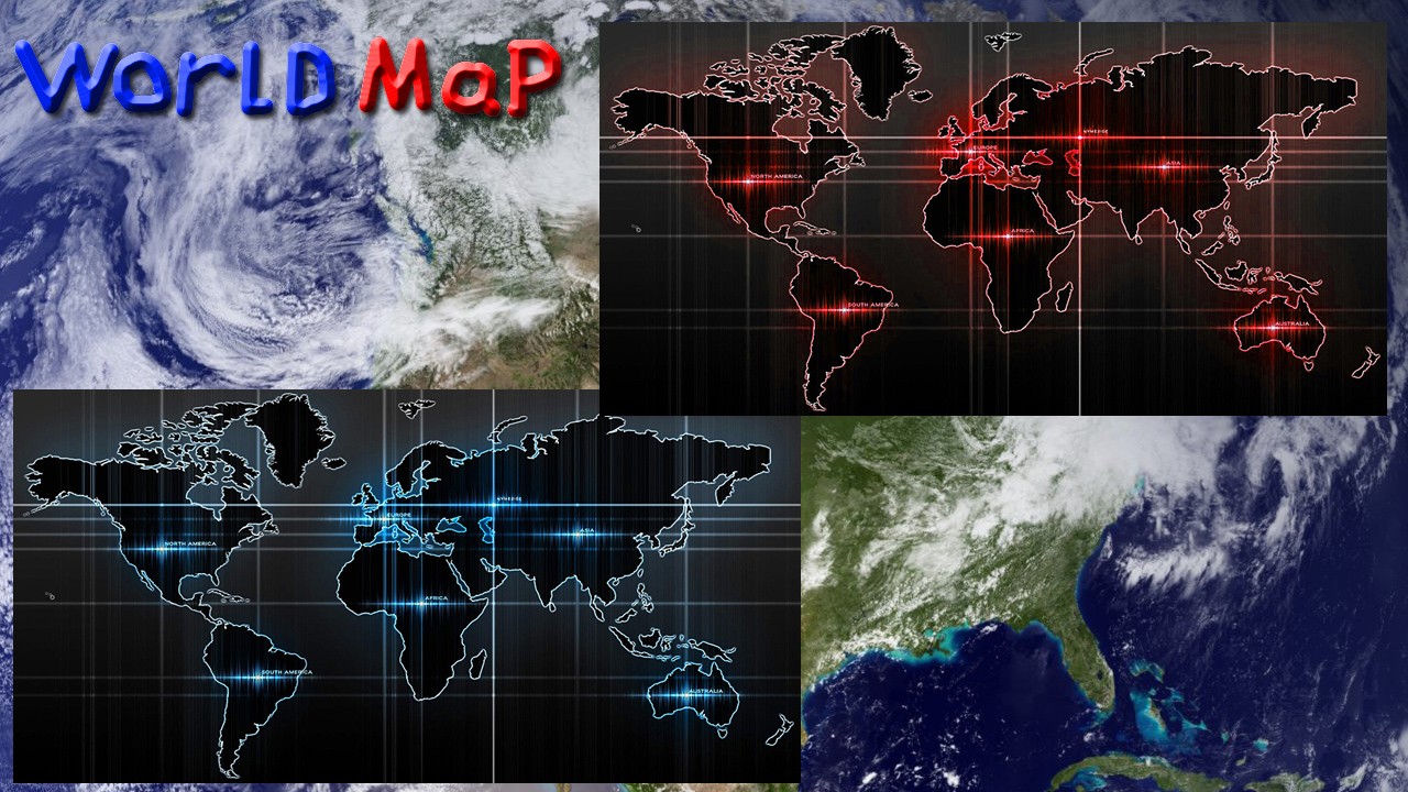 2Fort "war room" world map replacement