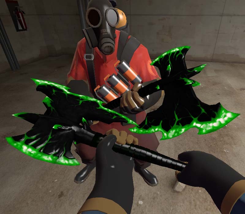 Corrupted Acid Rift Axe Mod for Team Fortress 2 | TF2 Mods