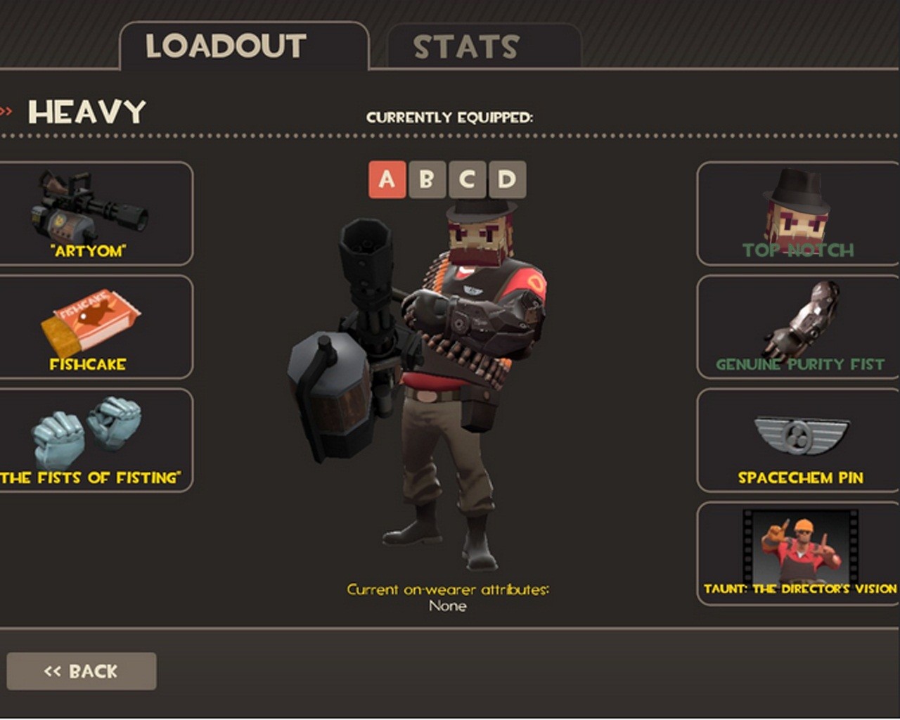 I have replaced the TF2 party hat with... 
