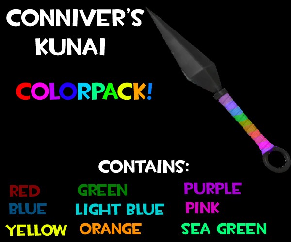 Conniver's Kunai Colorpack