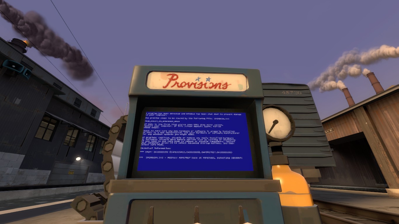 BLU Screen of Death