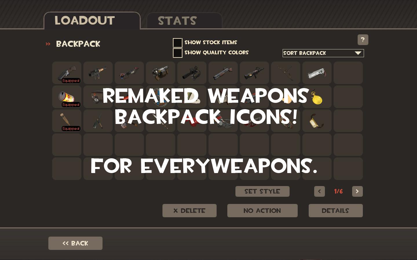 Remaked Weapons BP icon!