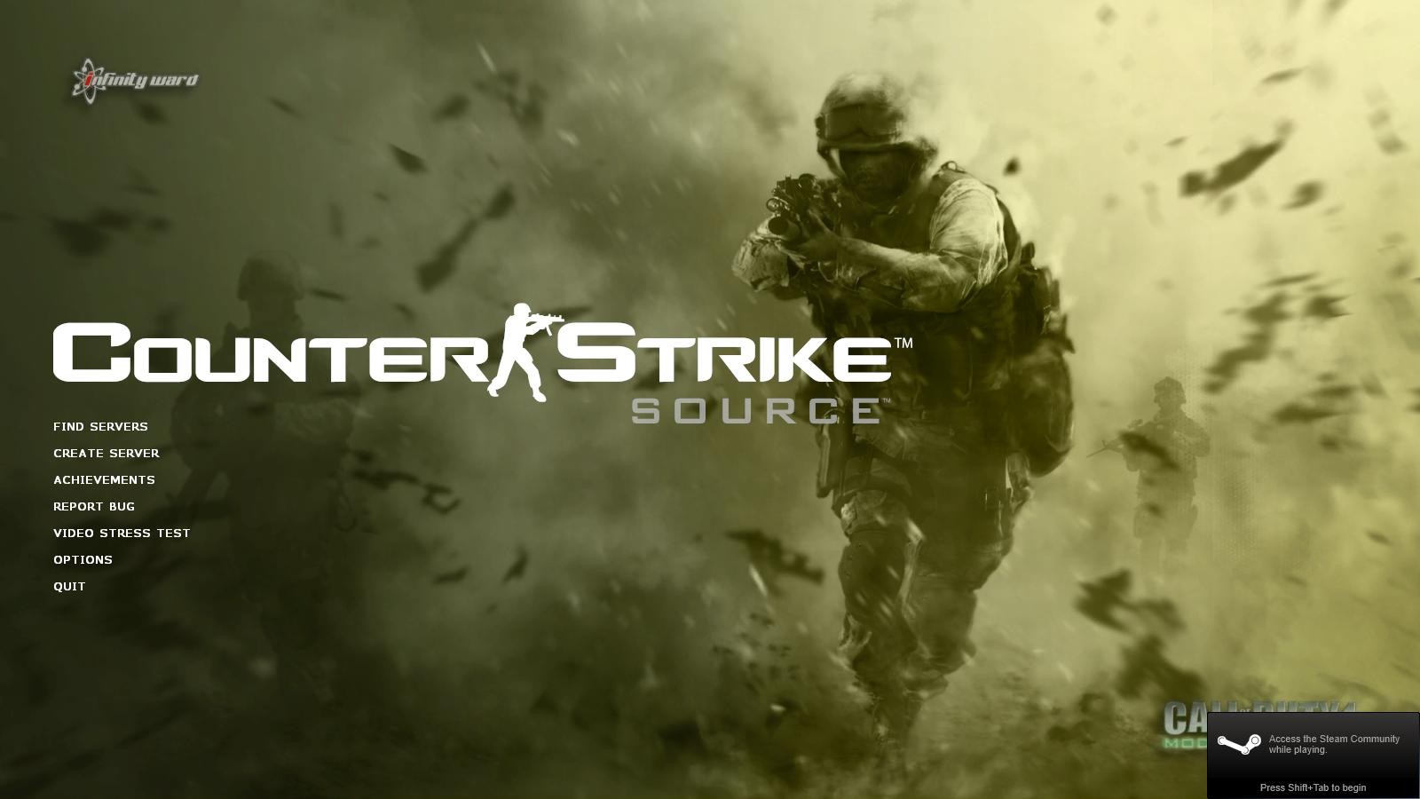 Css CoD background Package [Counter-Strike: Source] [Mods]