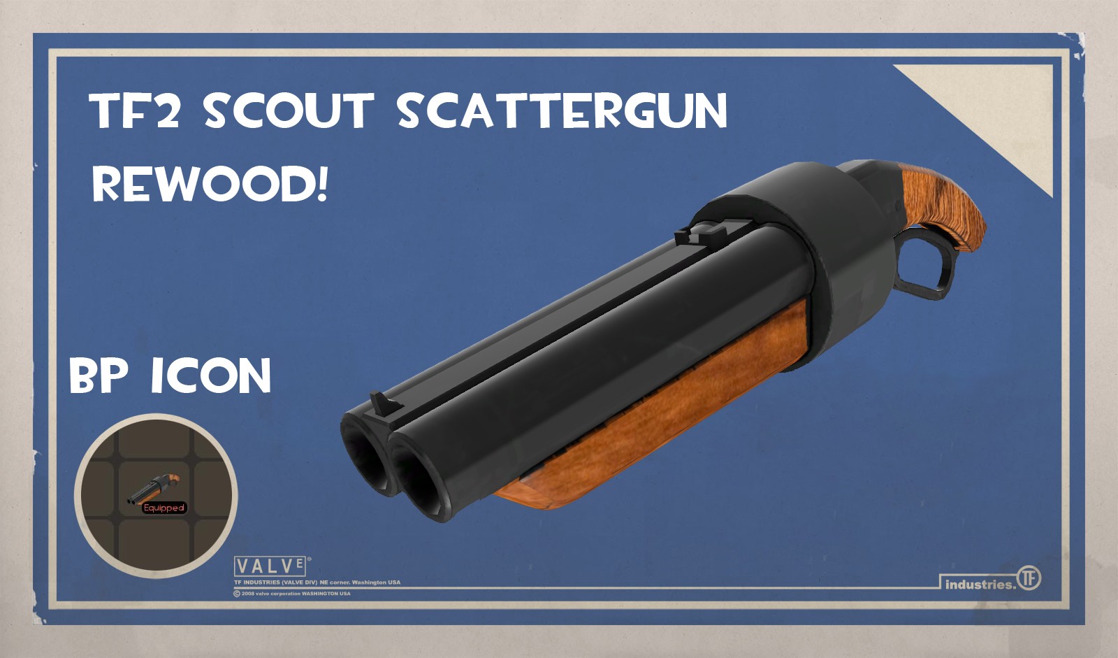Rewooded Scattergun