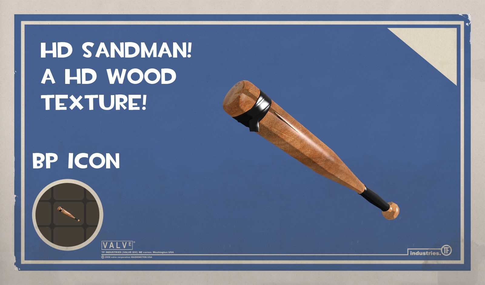 Retextured Wood for Sandman