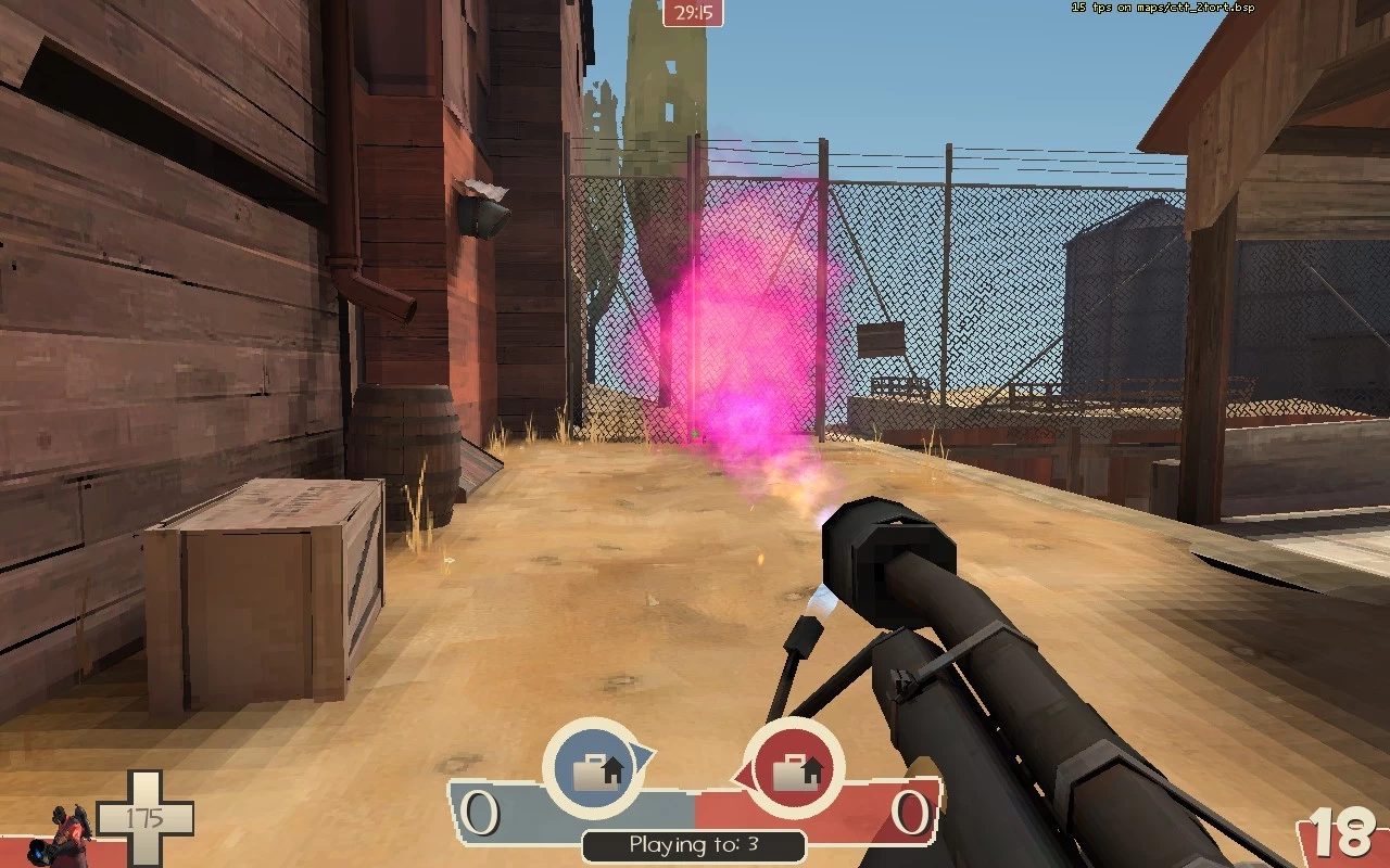 Purple flames!