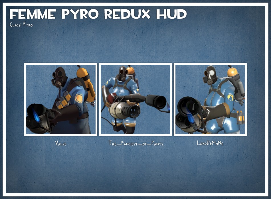 Femme Pyro Redux HUD