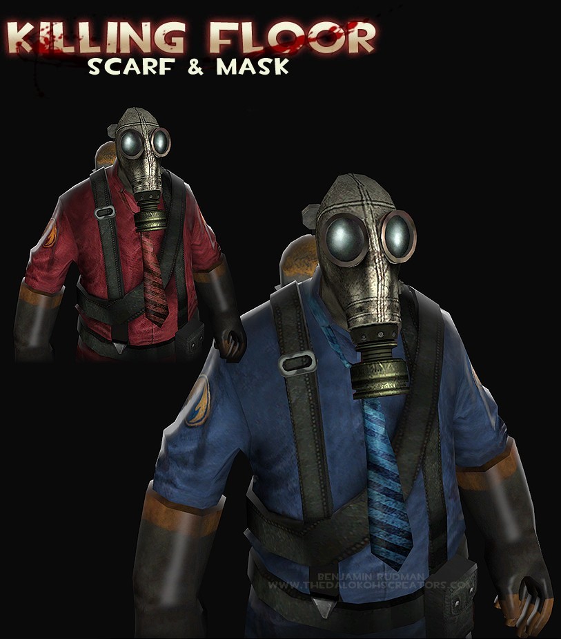 KF Styled Mask & Tie (FOR TF2)
