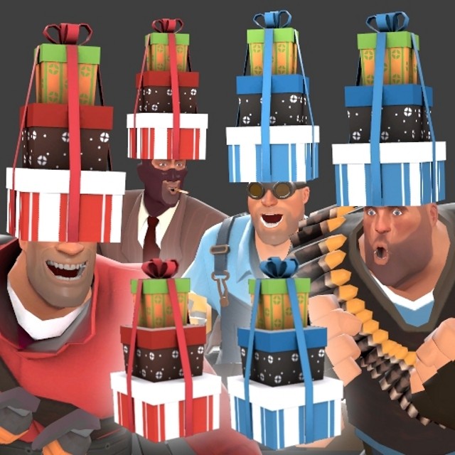 Towering Pile of Gifts
