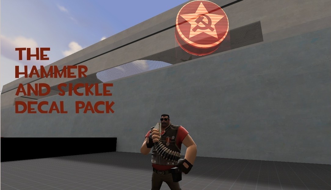 Soviet red team decals