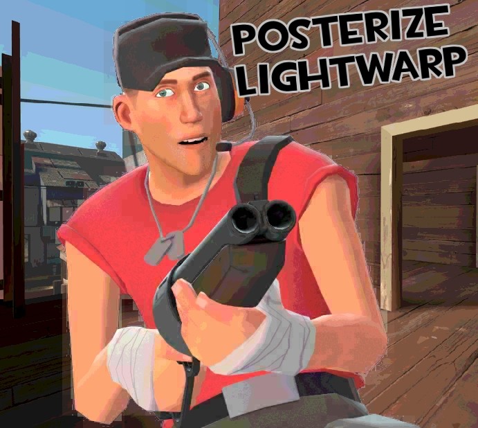 Posterize Lightwarp