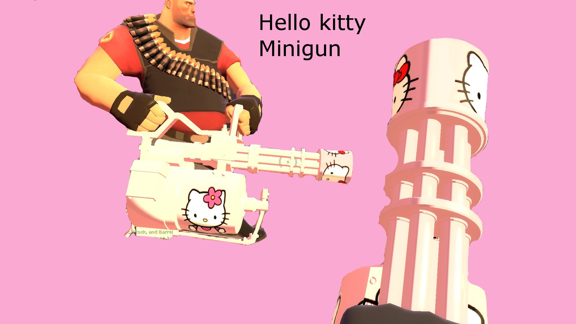 Hello Kitty Minigun