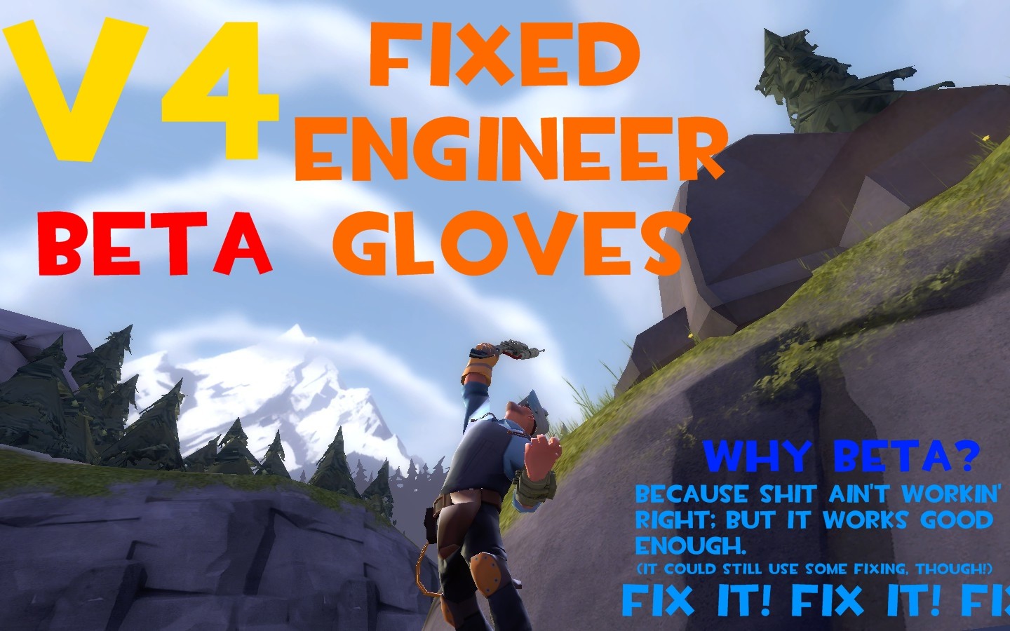 Fixed Engineer Gloves (V4 BETA)