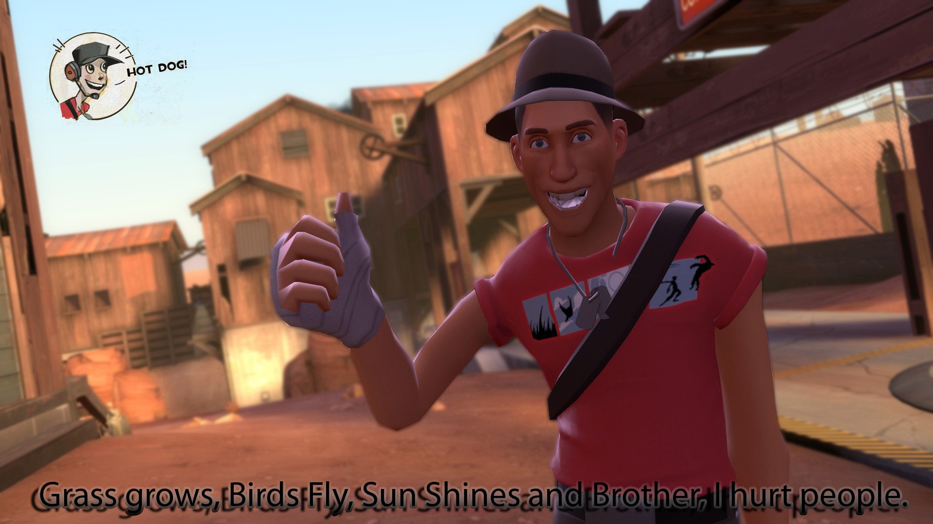 Grass grows, Birds Fly, Sun Shines and Brother.