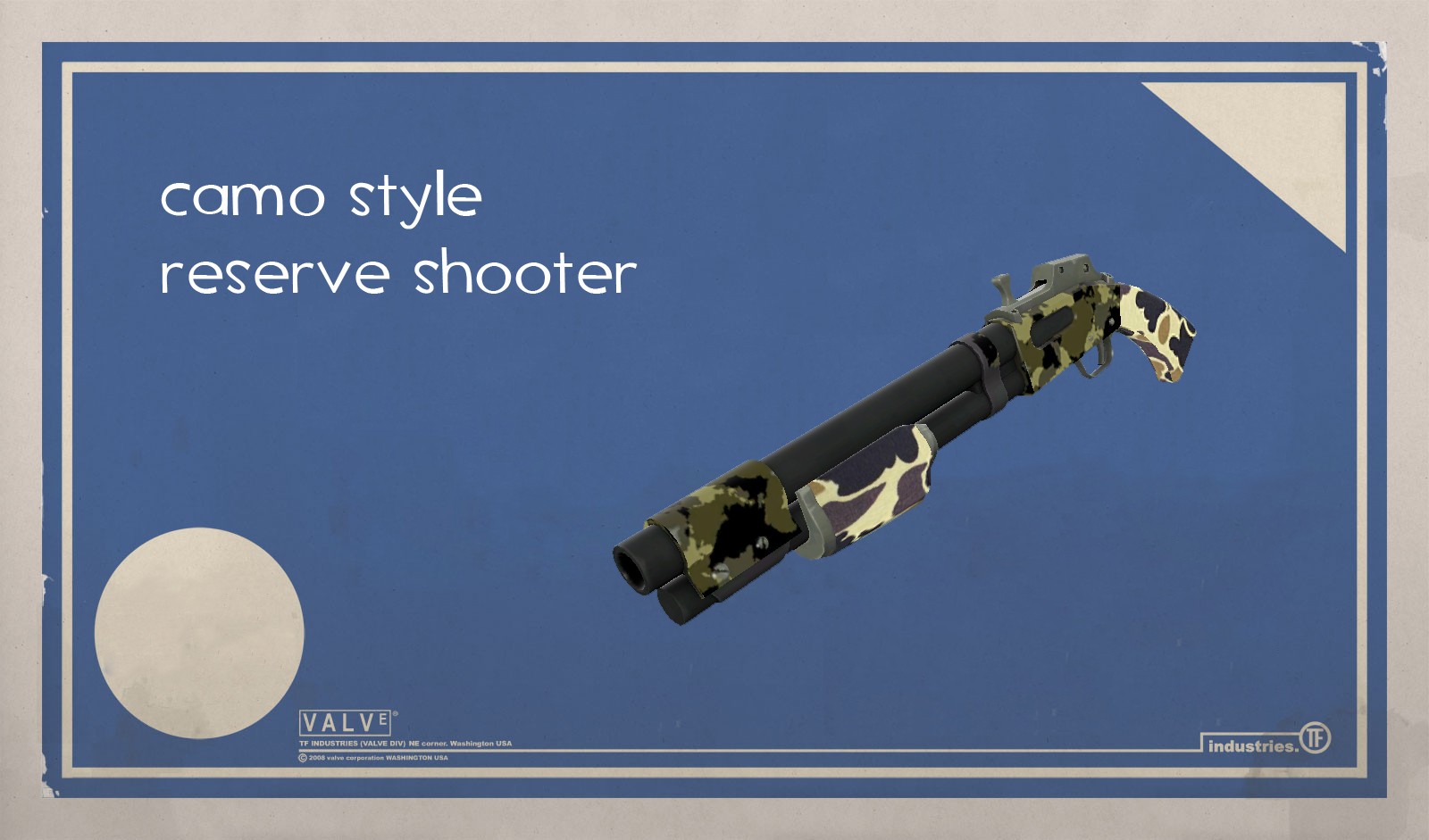 Camo Style Reserve Shooter
