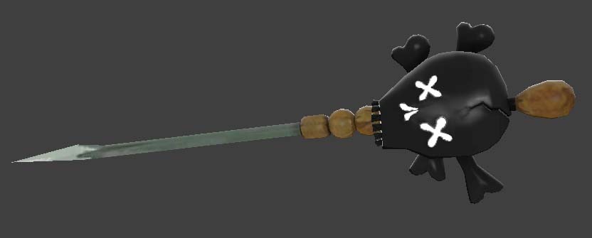 Black Voodoo Pin