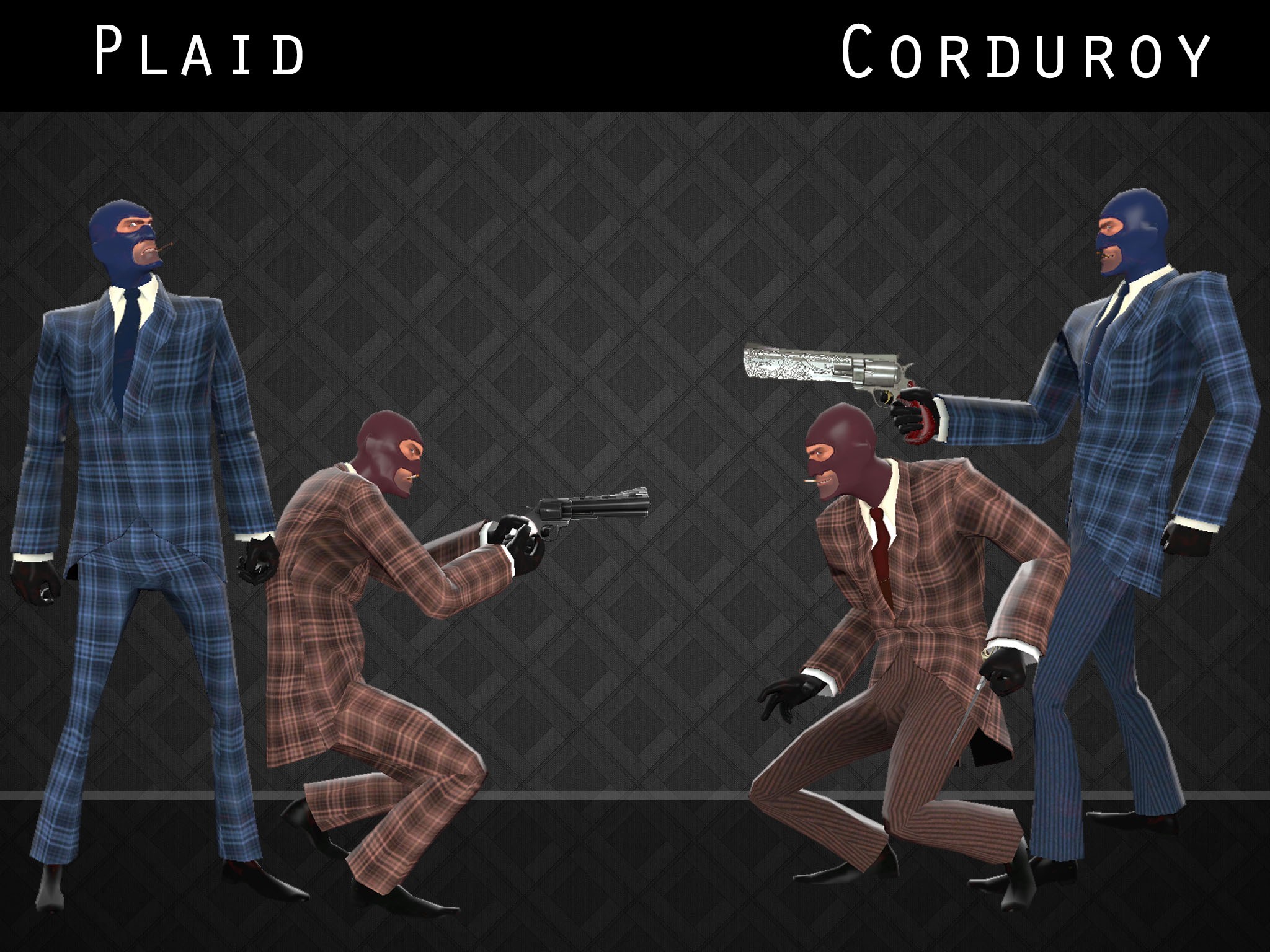 Plaid/Corduroy Spy (REDUX)