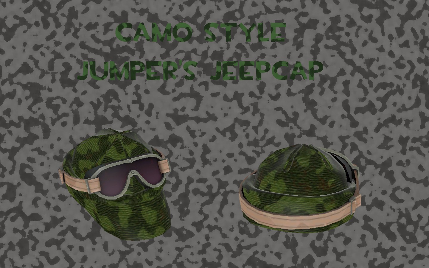 Camo Style Jumper's Jeepcap