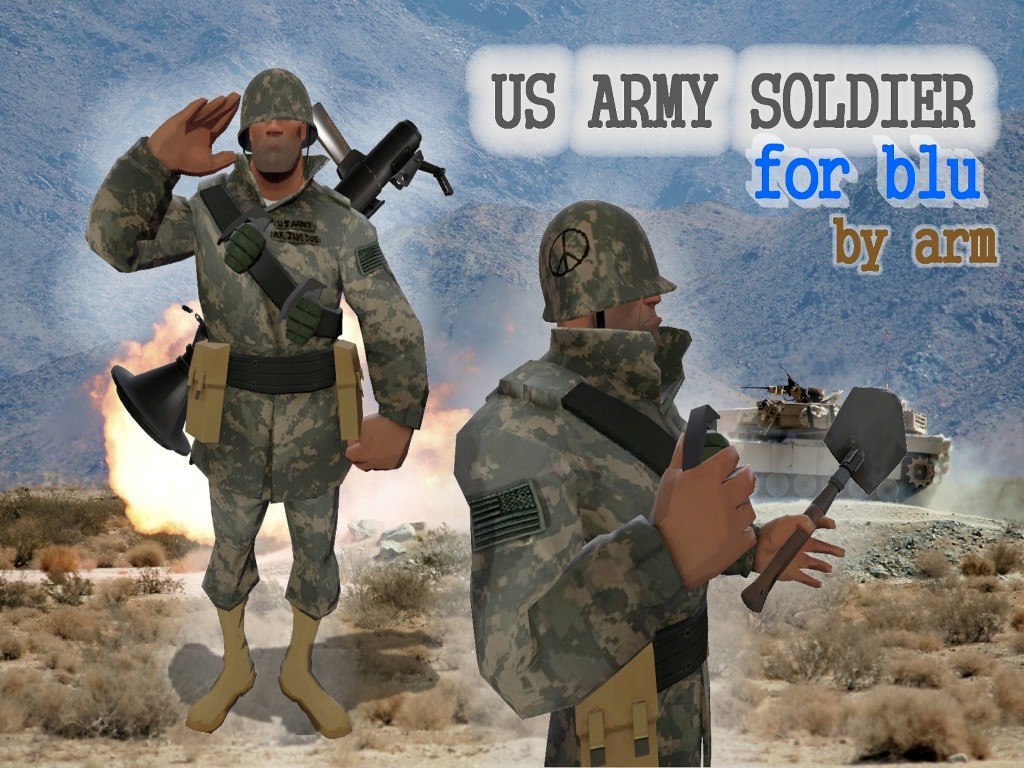 US Soldier for Blu