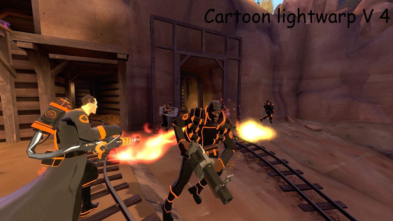 cartoon lightwarp V4