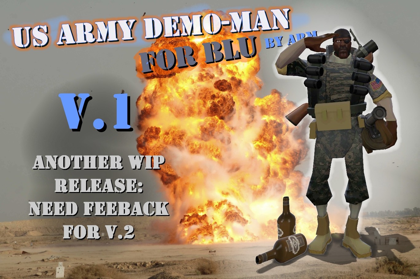 US Army Demoman