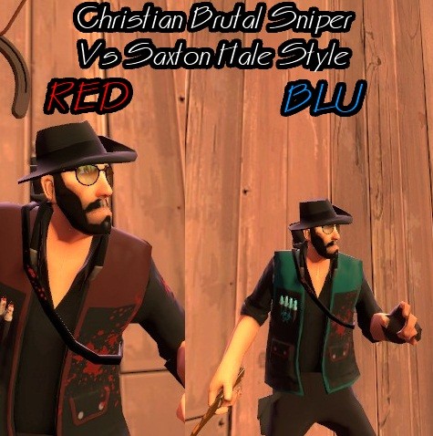Chrstian Brutal Sniper - Saxton Hale Style