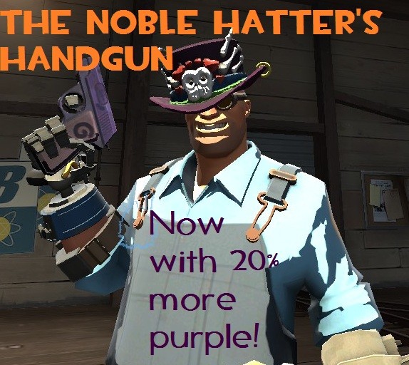 The Noble Hatter's Handgun