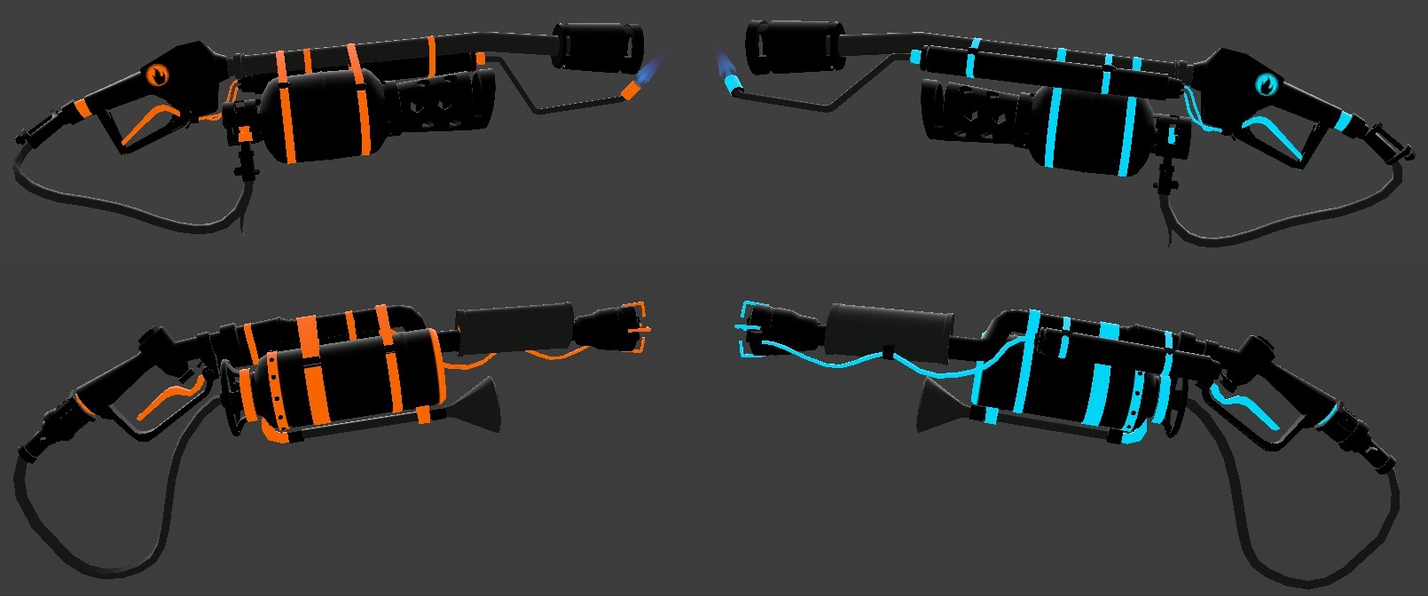 Tron Fortress: Flamethrowers V2