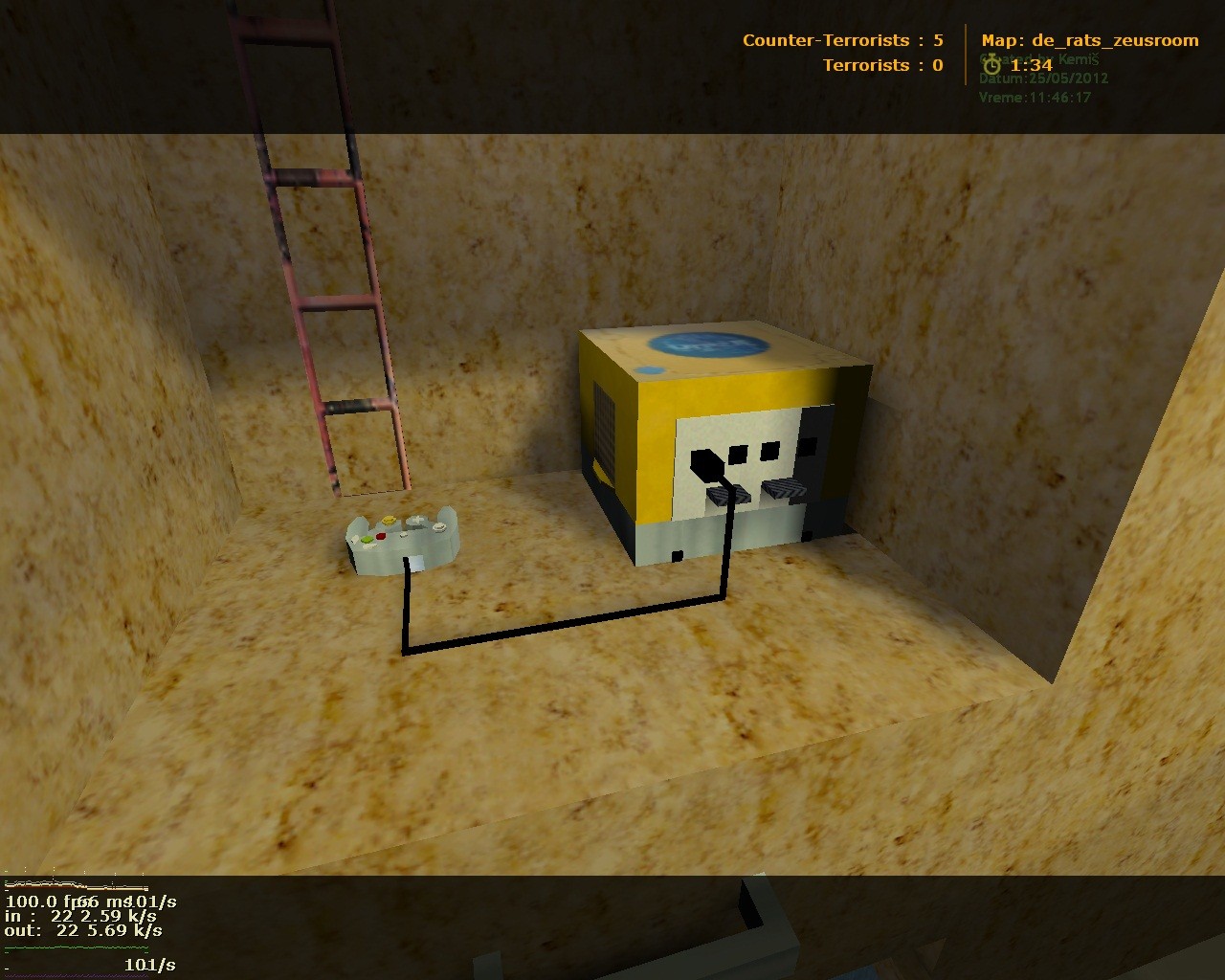de_rats_zeusroom Mod for Counter-Strike 1.6 | CS1.6 Mods