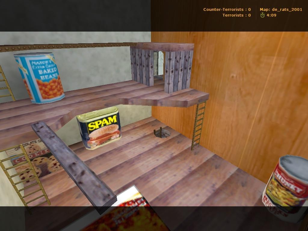 de_rats_2001 Mod for Counter-Strike 1.6 | CS1.6 Mods