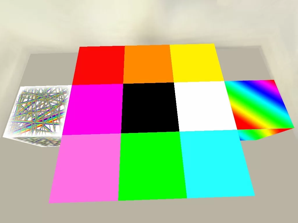 Colored textures