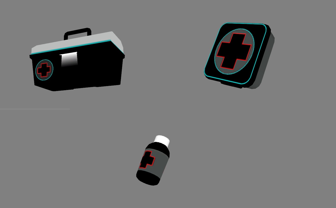 Tron Fortress: Alternate Healthkits