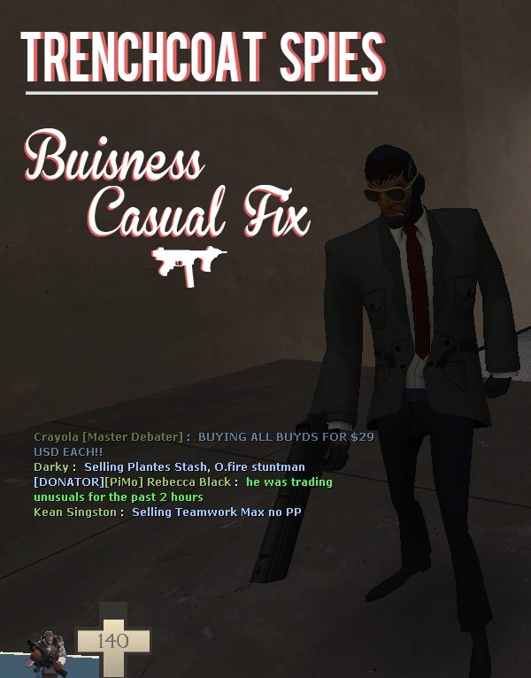 Trenchcoat spies Buisness Casual *FIX*