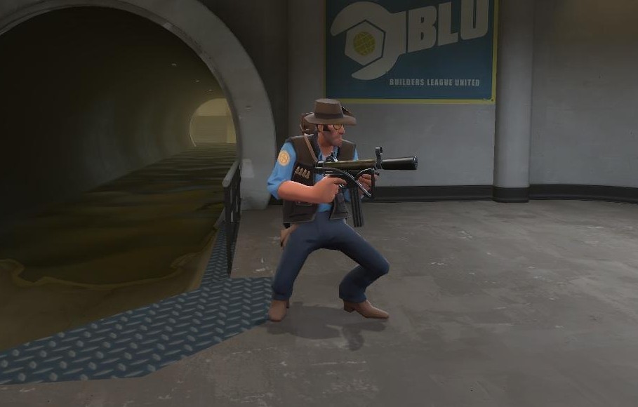 Desert Cleaner's Carbine + Style [Team Fortress 2] [Mods]