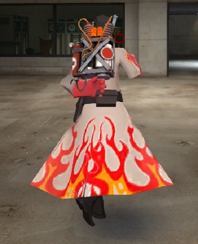 TF2 Medic Flame Coat