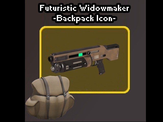 Futuristic Widowmaker - Backpack Icon