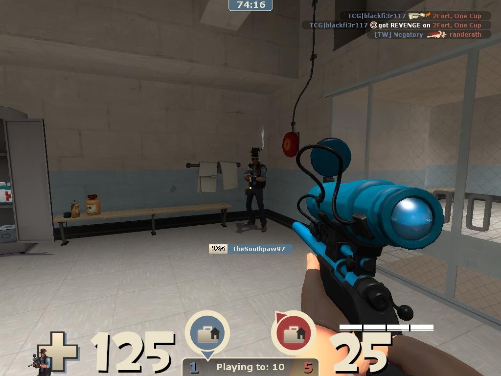 A Blu Sniper