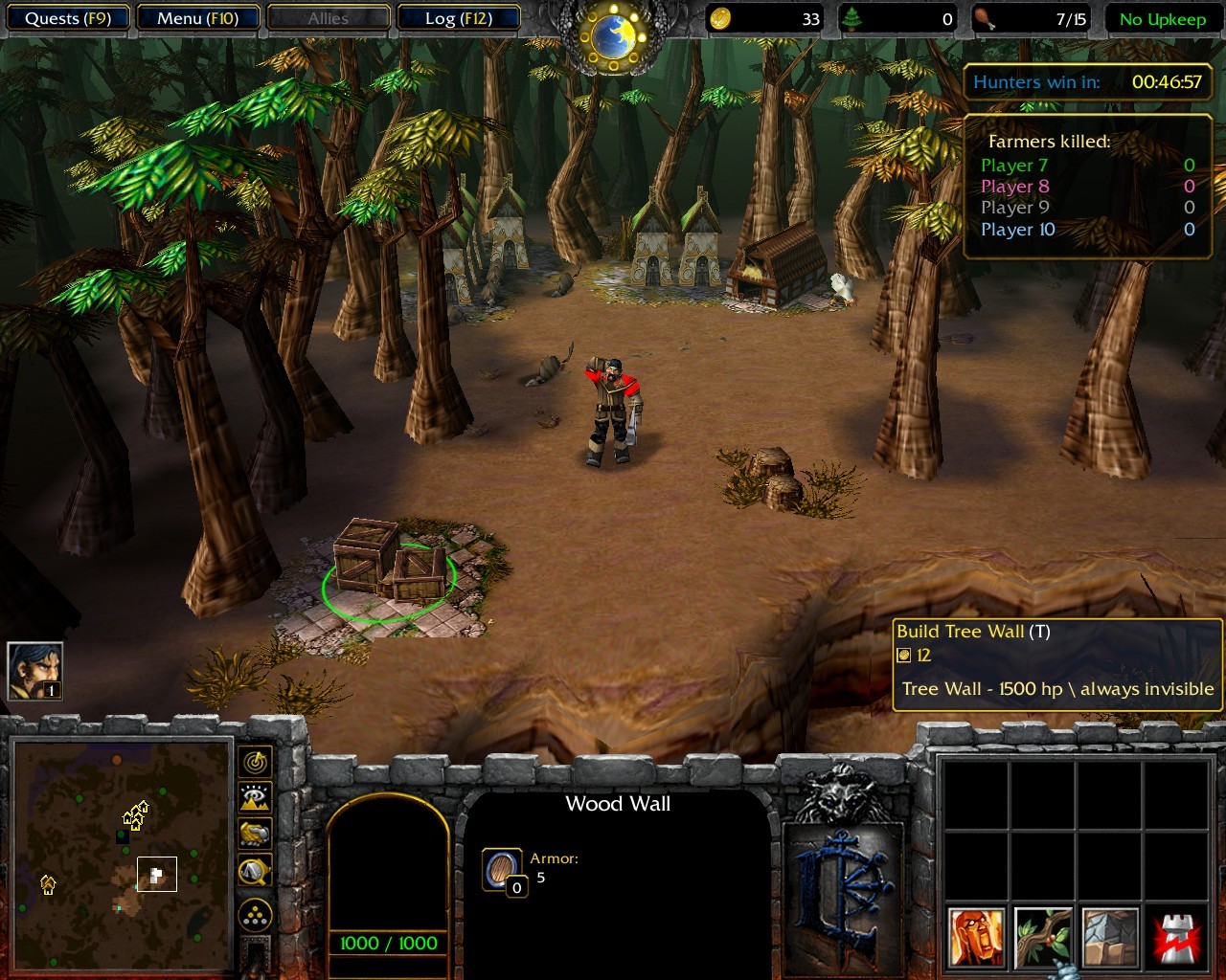 Farmer vs Hunter 4.64 NS [Warcraft III: The Frozen Throne] [Mods]