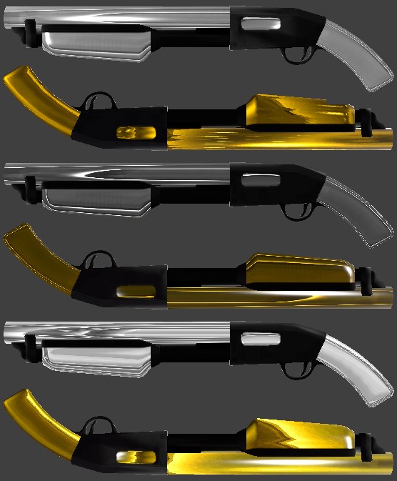 Gold/Silver Shotgun Pack