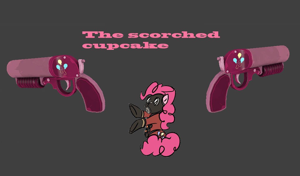 The scorched cupcake