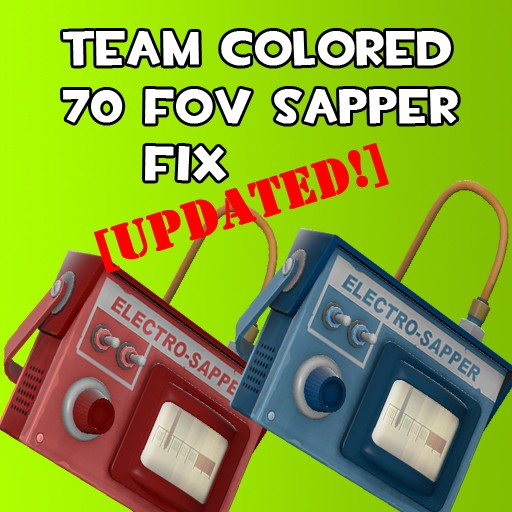 Team colored 70 FOV Sapper fix