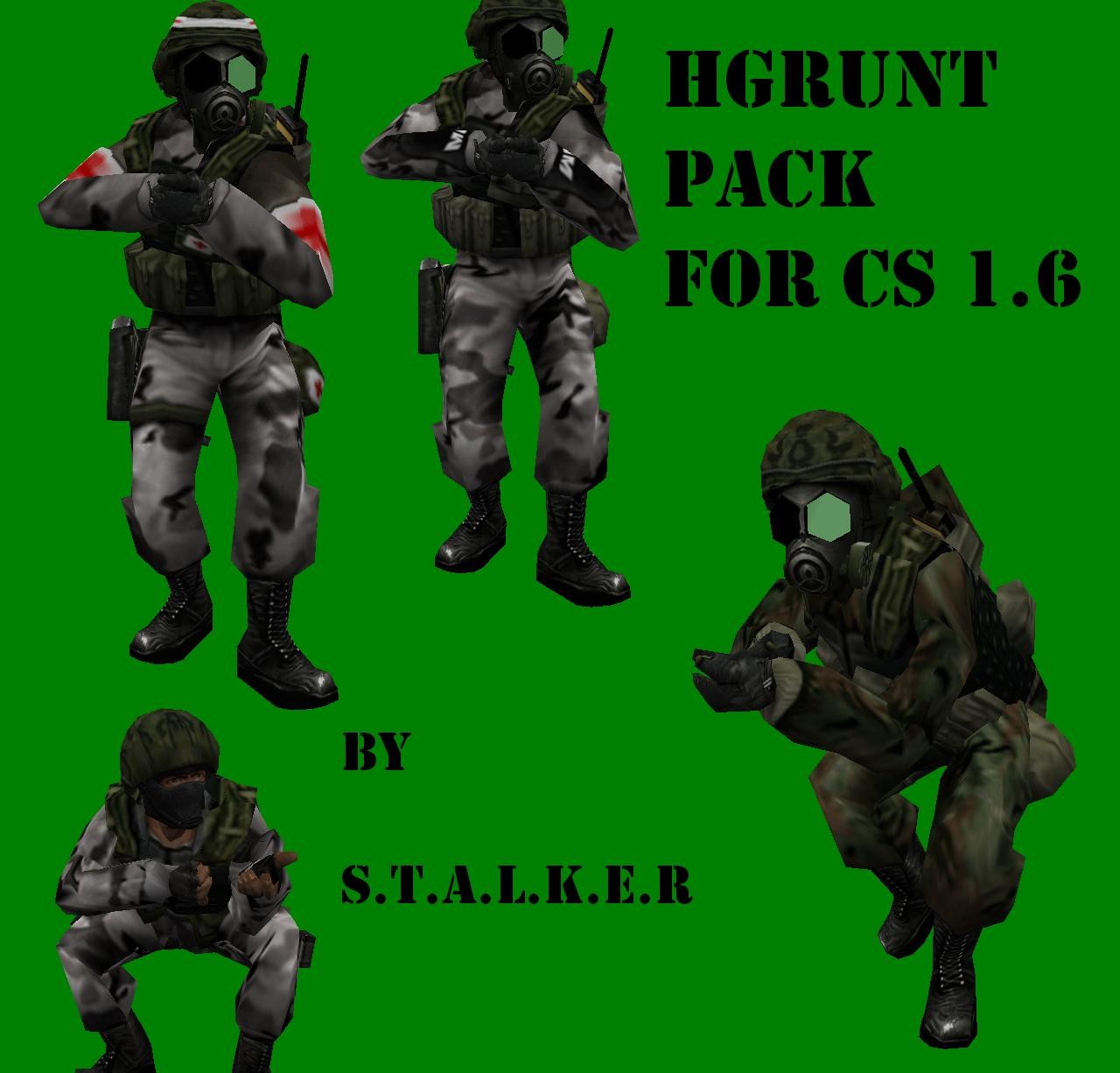 Hgrunts Of HL Oppoasing Force For Cs 1.6 [Counter-Strike 1.6] [Mods]