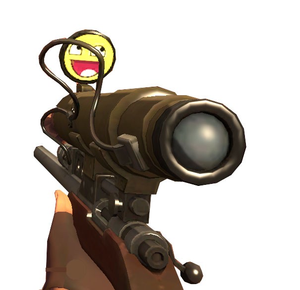 Mr Awesome's sniper rifle!